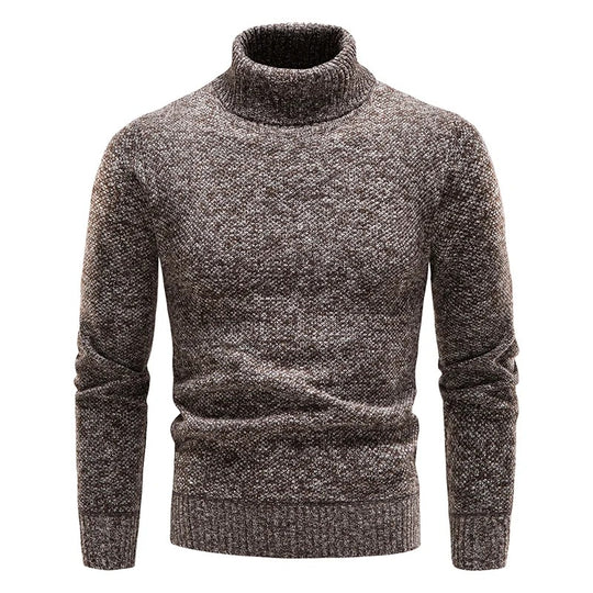 Heren-Turtleneck Fleece Trui