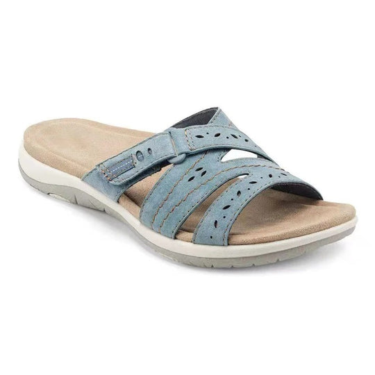 Orthopedische sandalen met klittenband voor dames