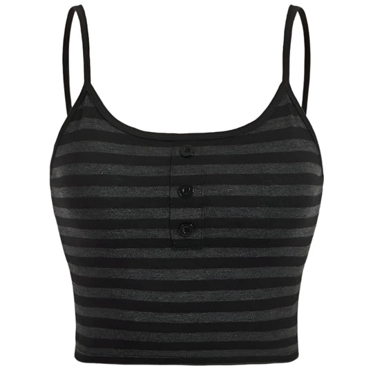 Spaghettibandjes crop top voor dames