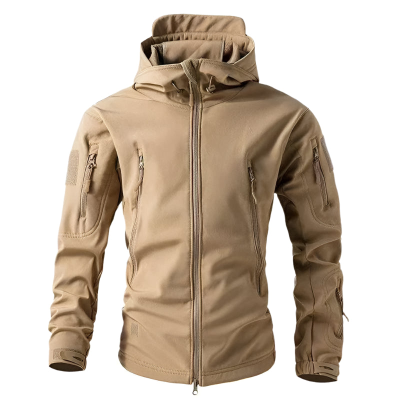 Tactische fleece heren winterjas