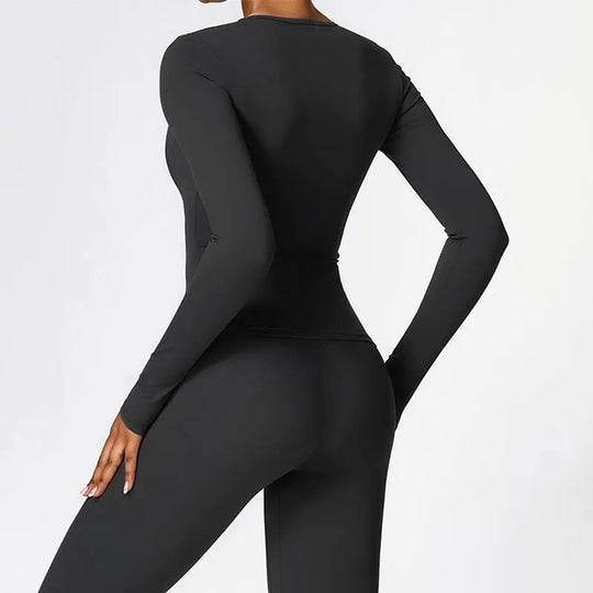 Dames Dry Fit Yoga Shirt