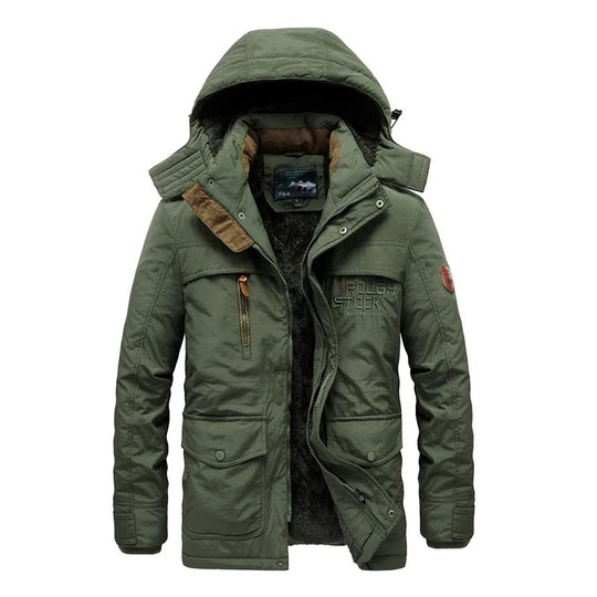 Heren Grote Maat Multi-pocket Jas