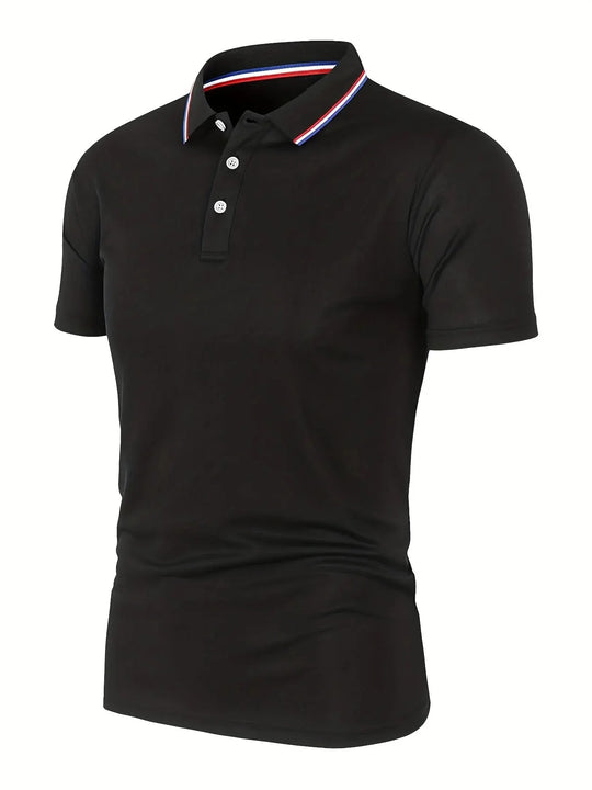 Casual ademend poloshirt voor heren