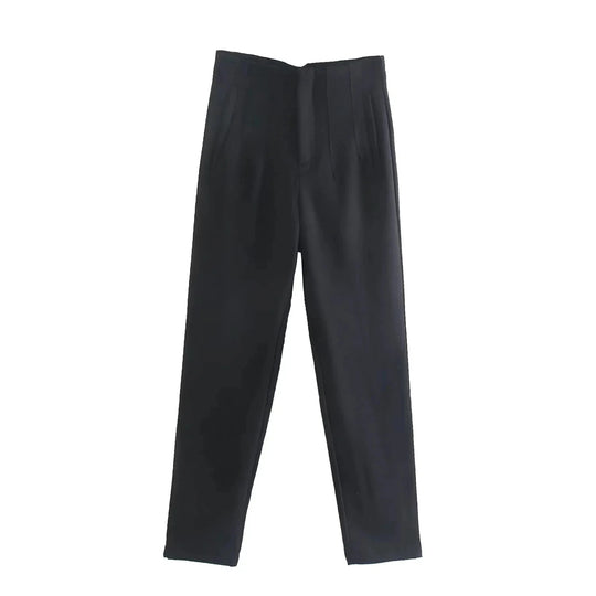 Dames hoge taille potloodbroek