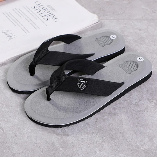 Antislip strandteenslippers voor heren