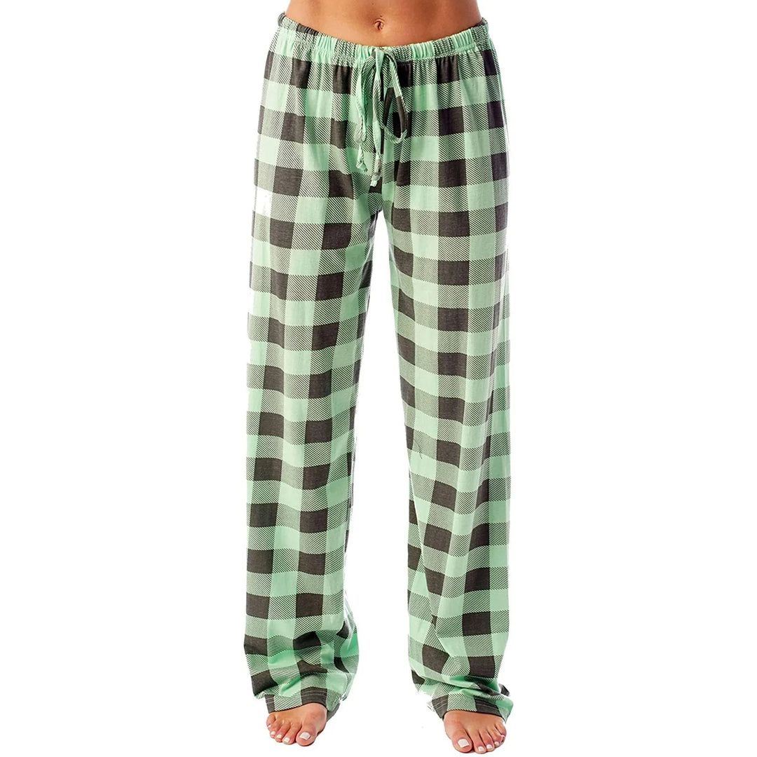 Geruite pyjama voor dames