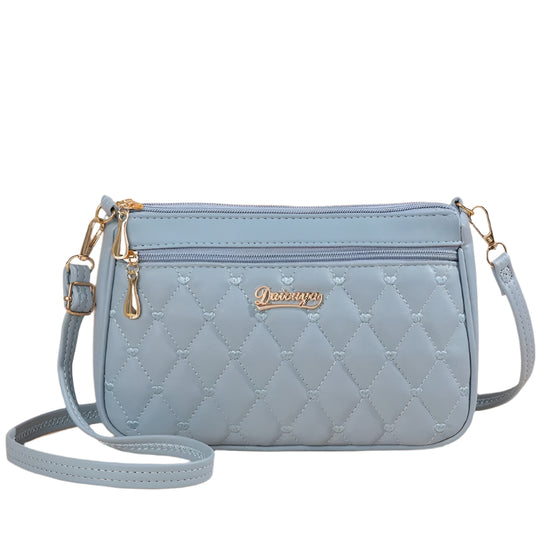 Vrouwen PU lederen geborduurde Crossbody tas