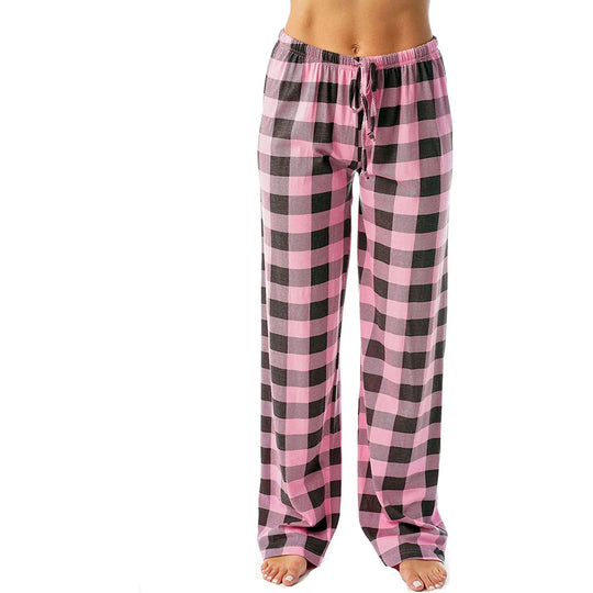 Geruite pyjama voor dames