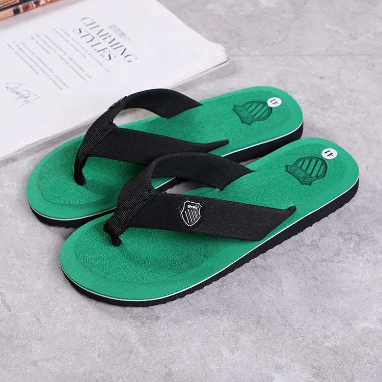 Antislip strandteenslippers voor heren