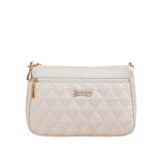 Vrouwen PU lederen geborduurde Crossbody tas