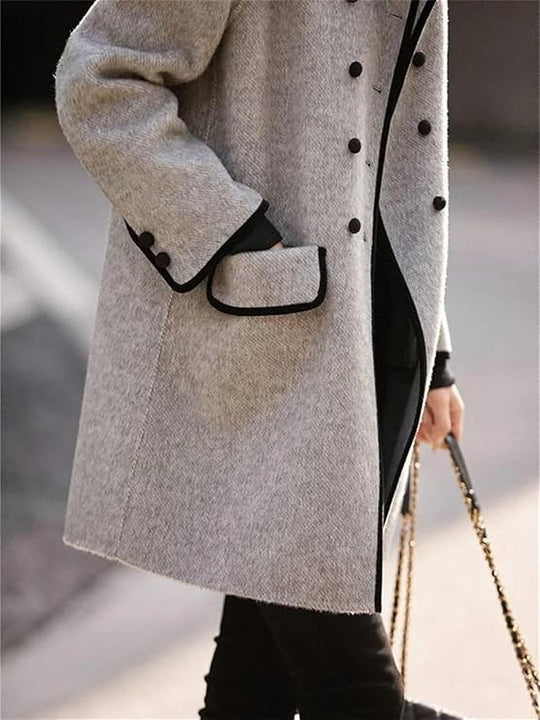 Vintage damesjas met lange mouwen