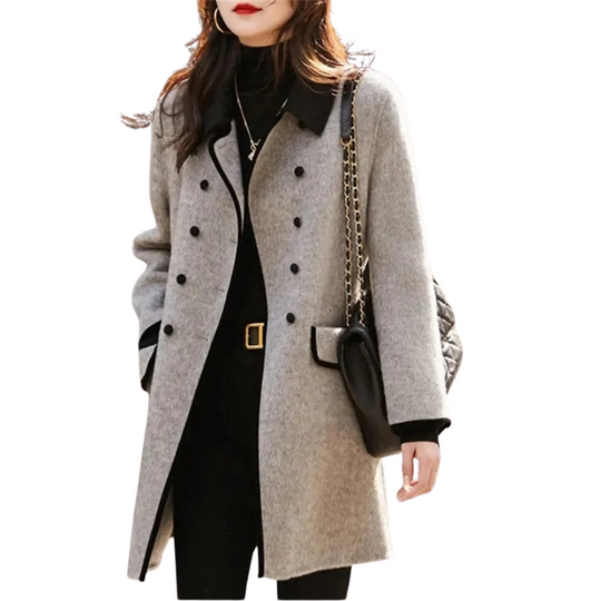 Vintage damesjas met lange mouwen