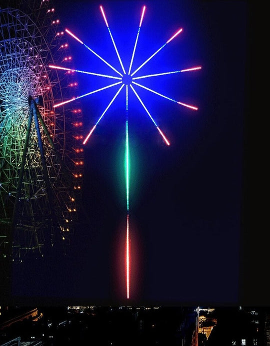 Fireworks LED Light - Muziek Sync Modus - Perfect voor Feesten en Evenementen