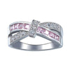 Criss Cross Kristal Ring Belleza