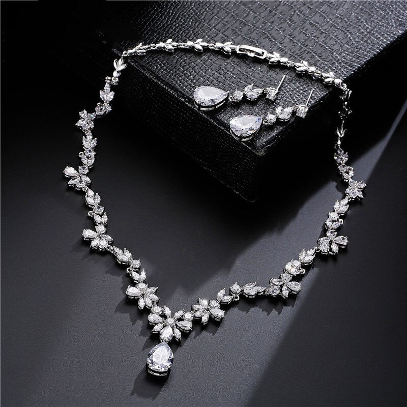 Dames Kristallen Juwelen Set