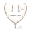 Dames Kristallen Juwelen Set