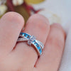 Criss Cross Kristal Ring Belleza