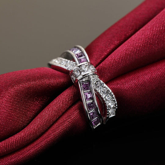 Criss Cross Kristal Ring Belleza
