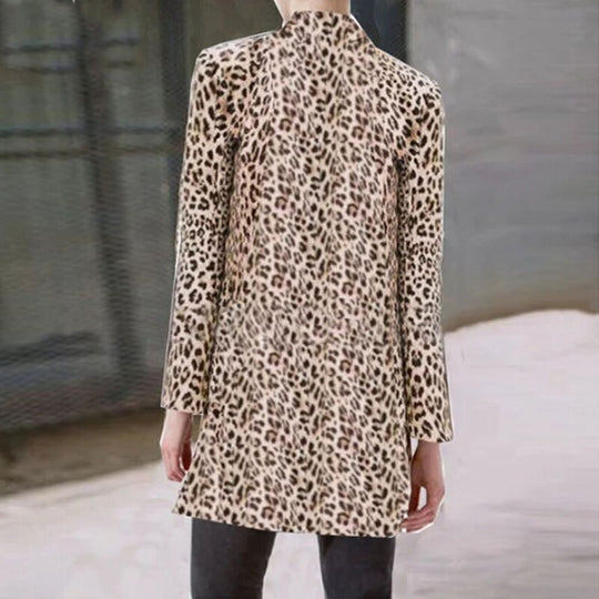 Dames Blazer met luipaardprint Belleza