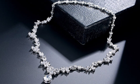 Dames Kristallen Juwelen Set
