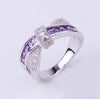 Criss Cross Kristal Ring Belleza