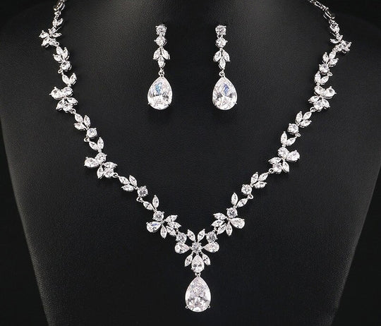 Dames Kristallen Juwelen Set