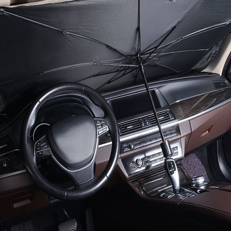 Automotive voorruit zonnescherm