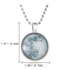 Gloed in de Donkere Maan Ketting Belleza