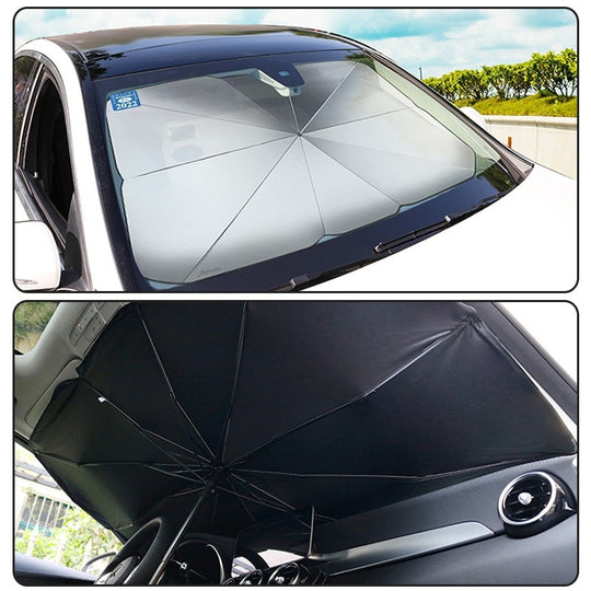 Automotive voorruit zonnescherm