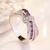 Criss Cross Kristal Ring Belleza