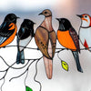 Gebrandschilderd glas vogel Suncatcher Belleza