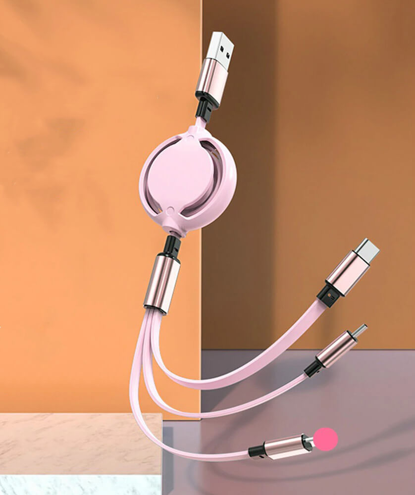 Telescopische oplaadkabel