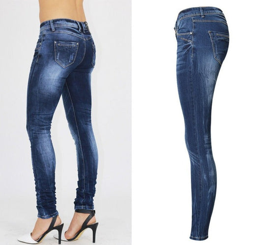Vrouw Skinny Jeans Belleza