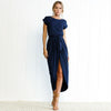 Maxi jurk met korte mouwen Belleza