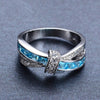 Criss Cross Kristal Ring Belleza