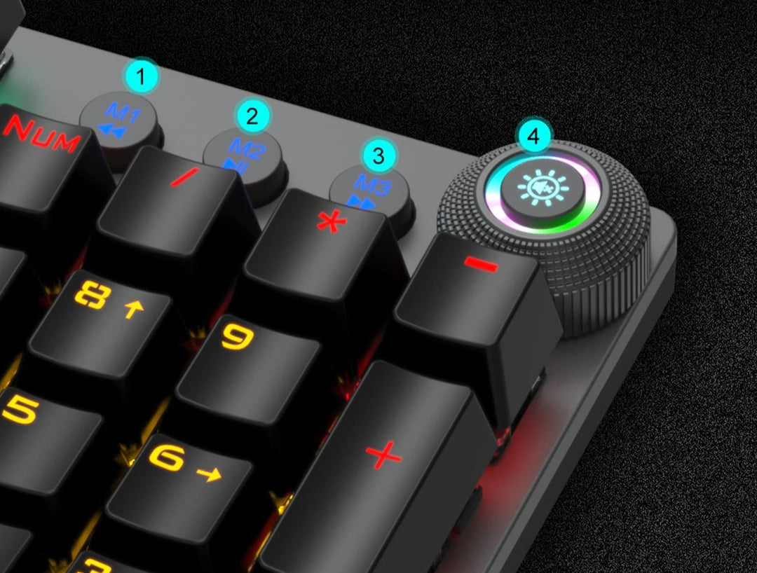 Mechanisch bedraad gaming toetsenbord Belleza