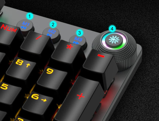Mechanisch bedraad gaming toetsenbord Belleza