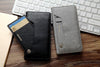 Magnetische Flip Leren Telefoon Beschermer