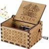 Vintage Handslinger Muziekdoos met Queen-Thema