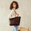 Vintage Leren Draagtas
