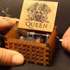 Vintage Handslinger Muziekdoos met Queen-Thema