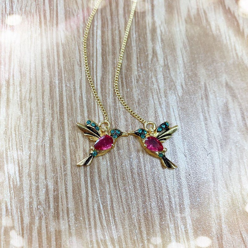 Kolibrie Drop Oorbellen Belleza