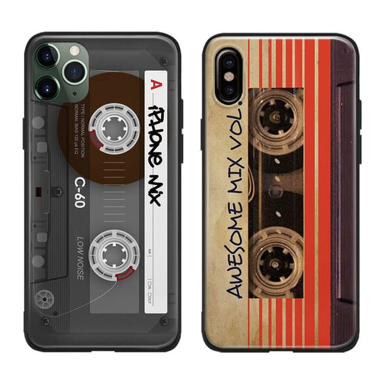 Cassetteband Silicone Telefoonhoesje