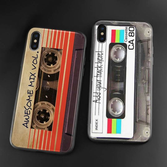 Cassetteband Silicone Telefoonhoesje