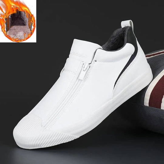 Gevulkaniseerd Microfiber Leder Heren Schoenen
