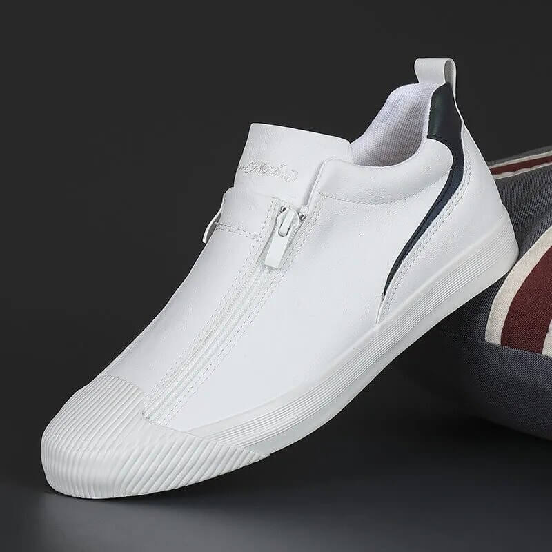 Gevulkaniseerd Microfiber Leder Heren Schoenen