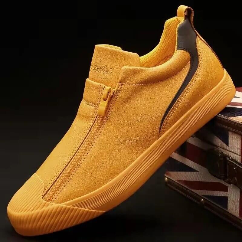 Gevulkaniseerd Microfiber Leder Heren Schoenen