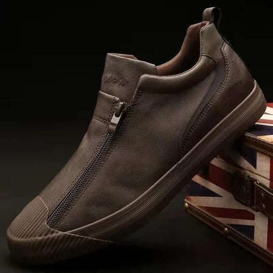 Gevulkaniseerd Microfiber Leder Heren Schoenen