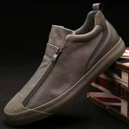 Gevulkaniseerd Microfiber Leder Heren Schoenen