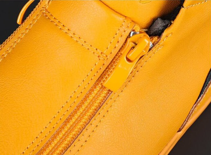 Gevulkaniseerd Microfiber Leder Heren Schoenen
